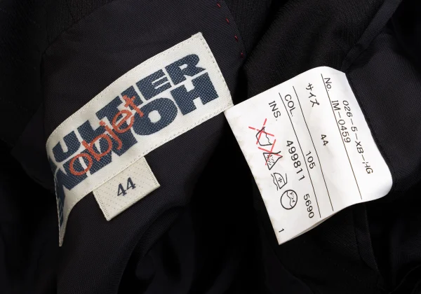 Jean Paul GAULTIER HOMME objet Wool Poly Striped Jacket K-159799_018