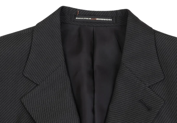 Jean Paul GAULTIER HOMME objet Diagonal Striped Jacket K-159800_003