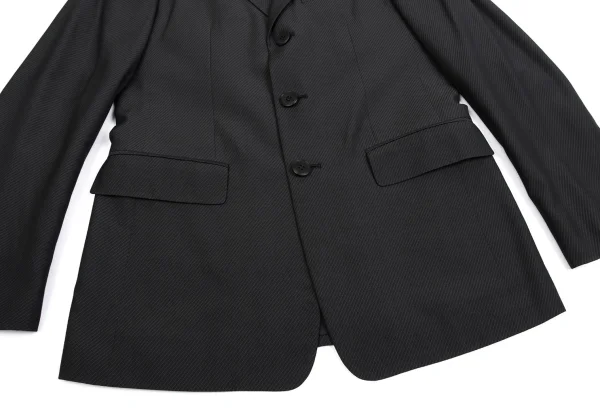 Jean Paul GAULTIER HOMME objet Diagonal Striped Jacket K-159800_008