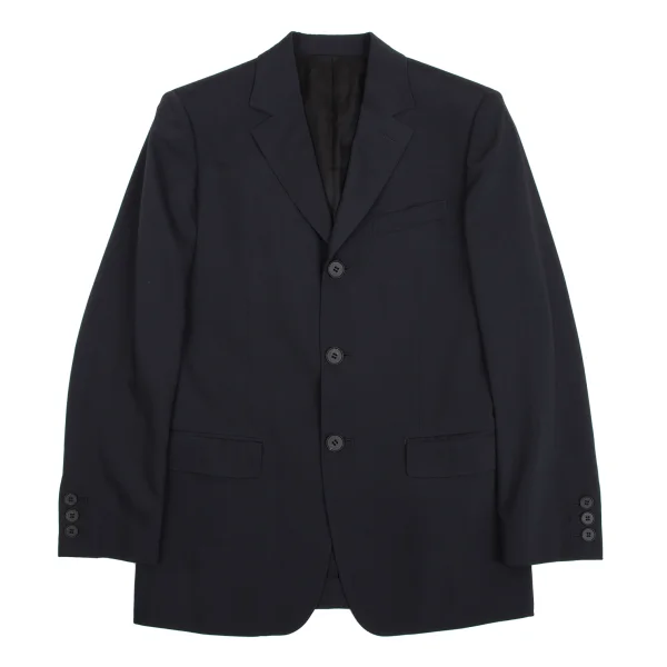 Jean Paul GAULTIER Wool Poly Stretch Jacket Navy 48 K-159801_001