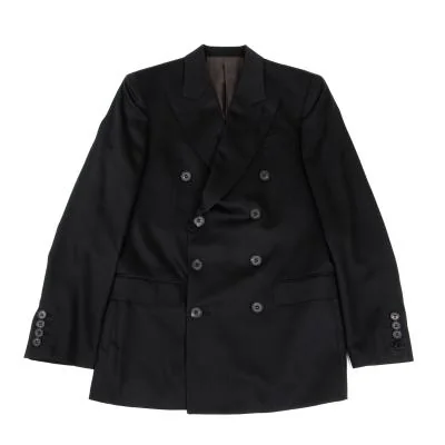 Jean Paul GAULTIER HOMME Wool Poly Double Breasted Jacket