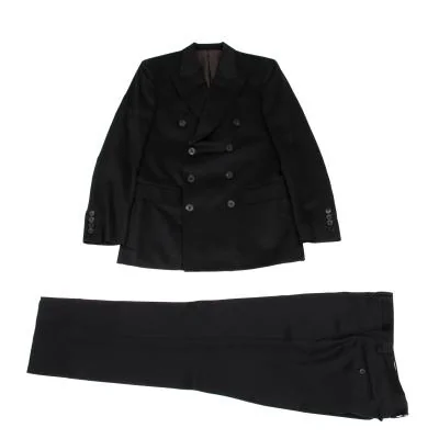 Jean Paul GAULTIER HOMME Wool Poly Double Breasted Jacket & Pants