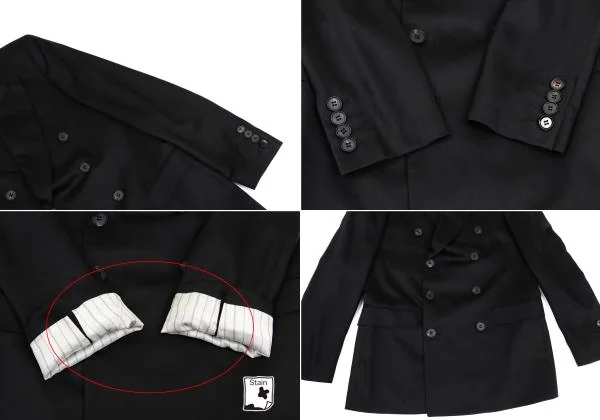 Jean Paul GAULTIER HOMME Wool Poly Double Breasted Jacket & Pants K-159807_005