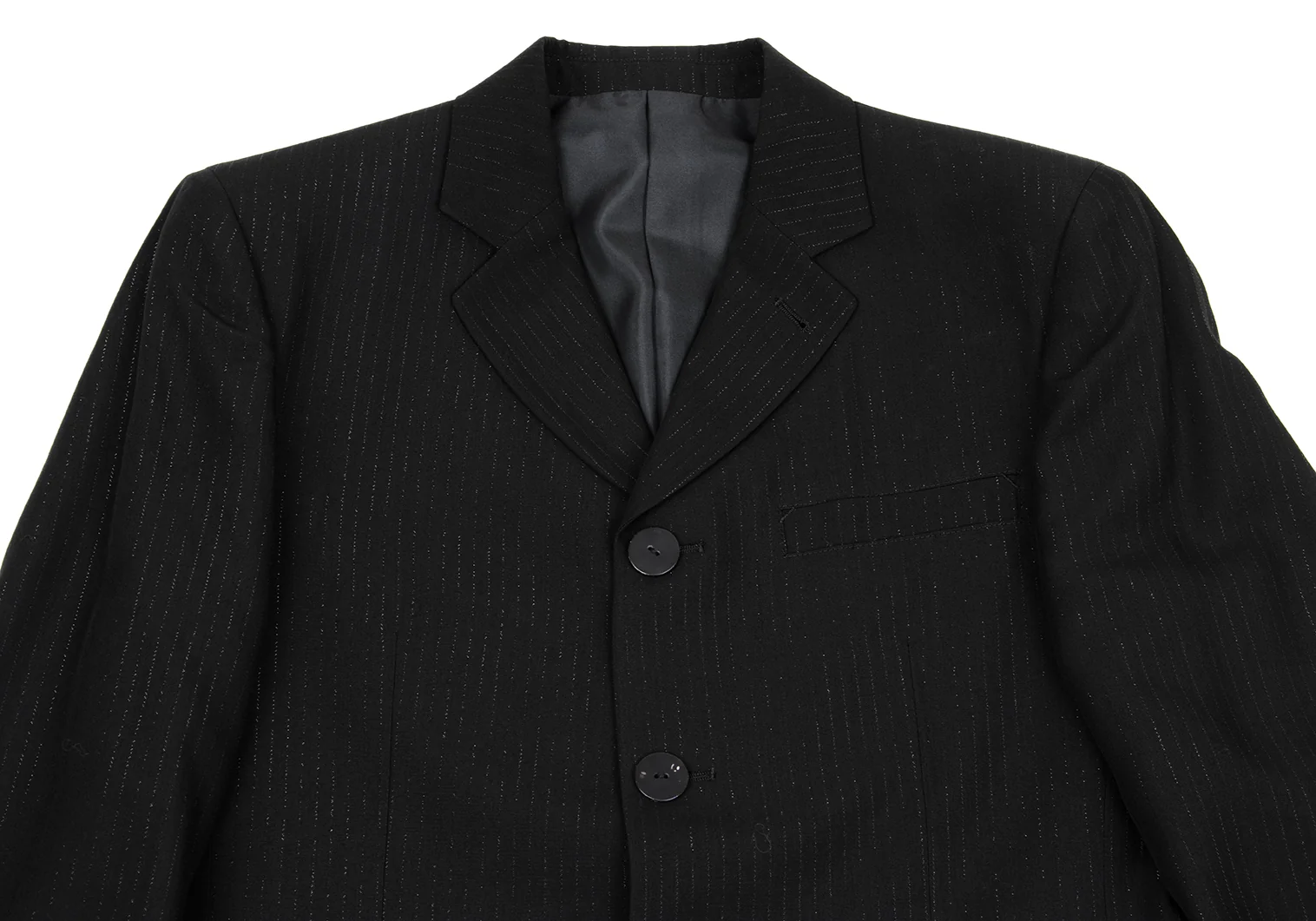 Jean Paul GAULTIER HOMME Rayon Blend Glitter Stripe Jacket