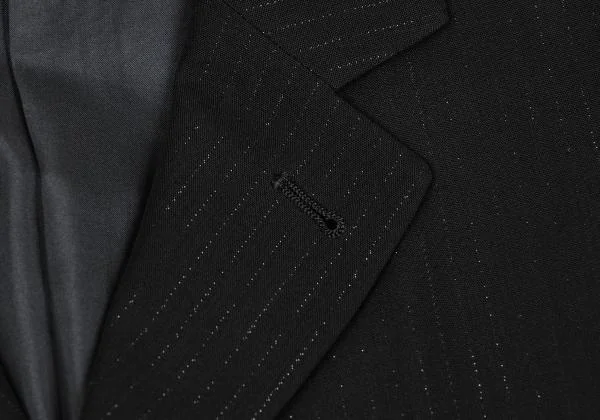 Jean Paul GAULTIER HOMME Rayon Blend Glitter Stripe Jacket K-159808_004