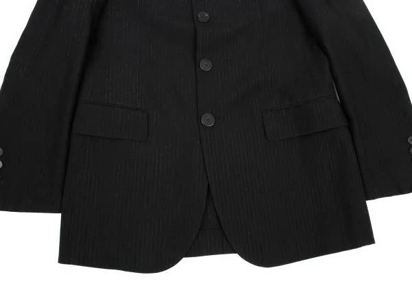 Jean Paul GAULTIER HOMME Rayon Blend Glitter Stripe Jacket K-159808_009