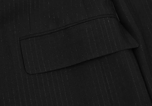 Jean Paul GAULTIER HOMME Rayon Blend Glitter Stripe Jacket K-159808_010