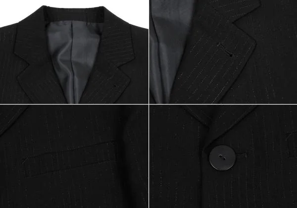 Jean Paul GAULTIER HOMME Rayon Blend Glitter Stripe Jacket & Pants K-159810_004