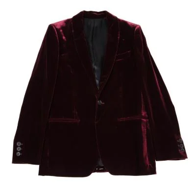 Jean Paul GAULTIER HOMME Velvet Shawl Collar Jacket