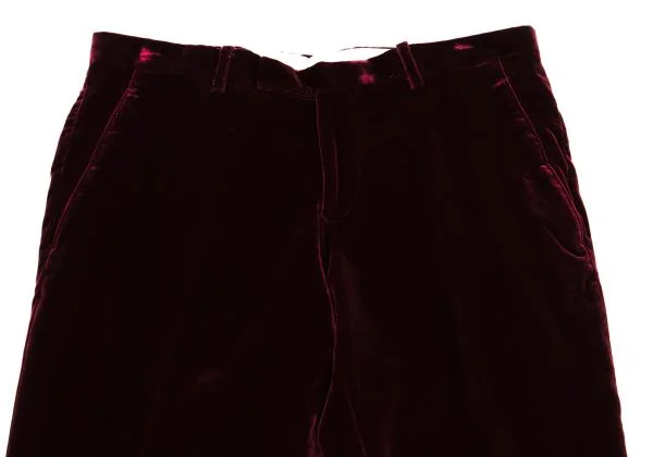 Jean Paul GAULTIER HOMME Velvet Tapered Pants K-159812_002
