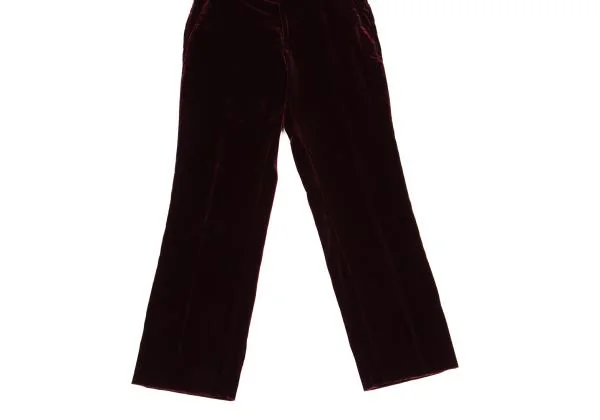 Jean Paul GAULTIER HOMME Velvet Tapered Pants K-159812_005