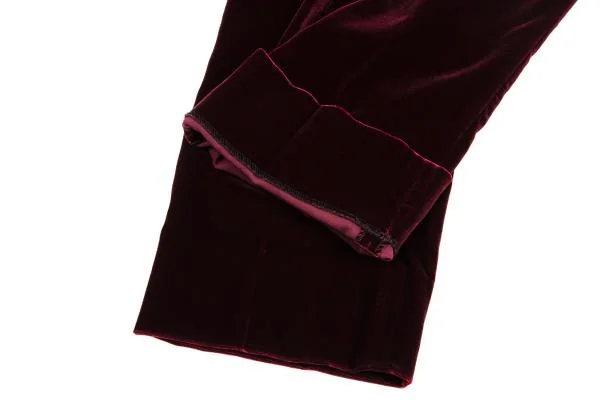 Jean Paul GAULTIER HOMME Velvet Tapered Pants K-159812_006