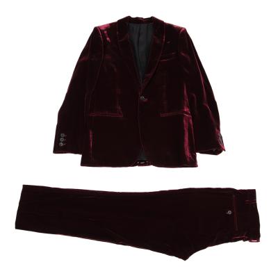 Jean Paul GAULTIER HOMME Velvet Jacket & Pants