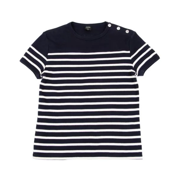 Jean Paul GAULTIER HOMME Marine Striped T-shirt Navy,White 48 K-159816_001