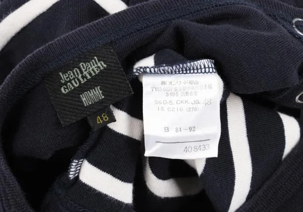 Jean Paul GAULTIER HOMME Marine Striped T-shirt K-159816_017