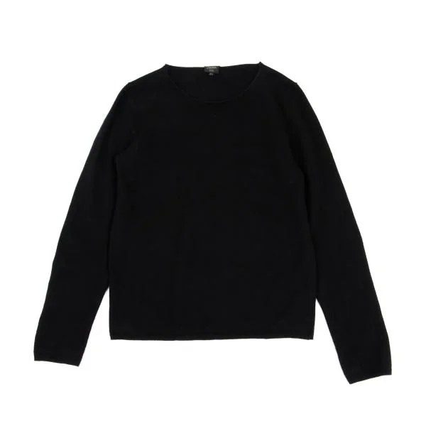Jean Paul GAULTIER HOMME Angora Nylon Knit Sweater Black 48 K-159817_001