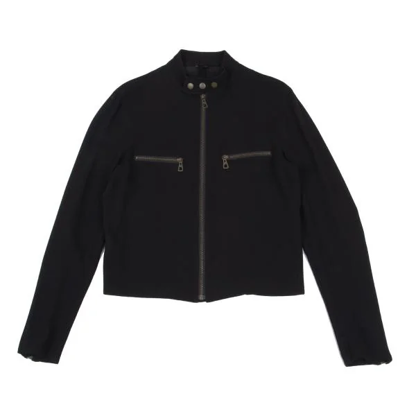 Jean Paul GAULTIER HOMME Wool Blend Jacket Black 48 K-159818_001