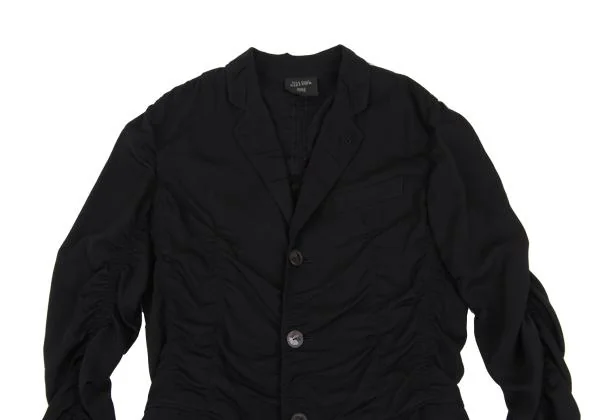 Jean Paul GAULTIER HOMME Wool Rayon Puckering Jacket K-159819_002