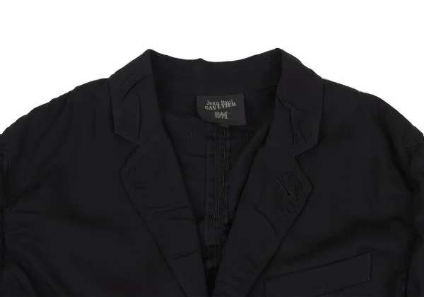 Jean Paul GAULTIER HOMME Wool Rayon Puckering Jacket K-159819_003