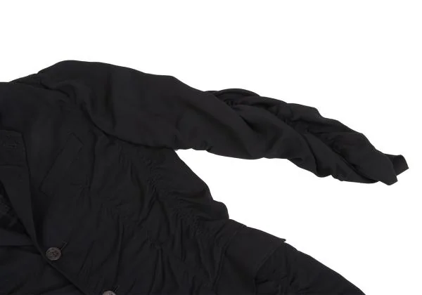 Jean Paul GAULTIER HOMME Wool Rayon Puckering Jacket K-159819_008