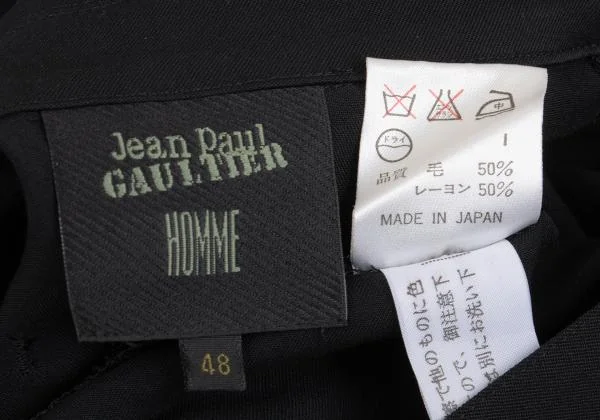 Jean Paul GAULTIER HOMME Wool Rayon Puckering Jacket K-159819_018