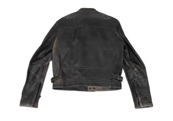 Jean Paul GAULTIER HOMME Crack Lamb Leather Racing Jacket K-159820_018