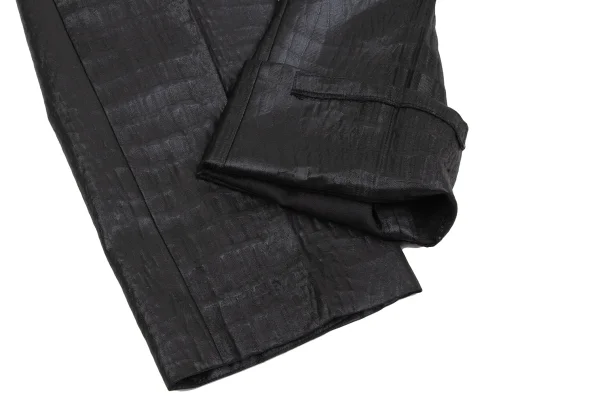 Jean Paul GAULTIER HOMME Poly Embossed Design Pants K-159824_010