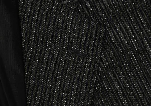 COMME des GARCONS HOMME Wool Striped Weave Jacket K-159829_004