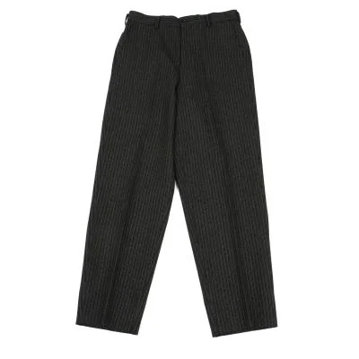 COMME des GARCONS HOMME Wool Striped Weave Pants