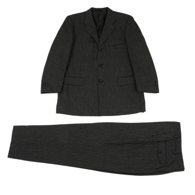 COMME des GARCONS HOMME Wool Striped Weave Jacket & Pants