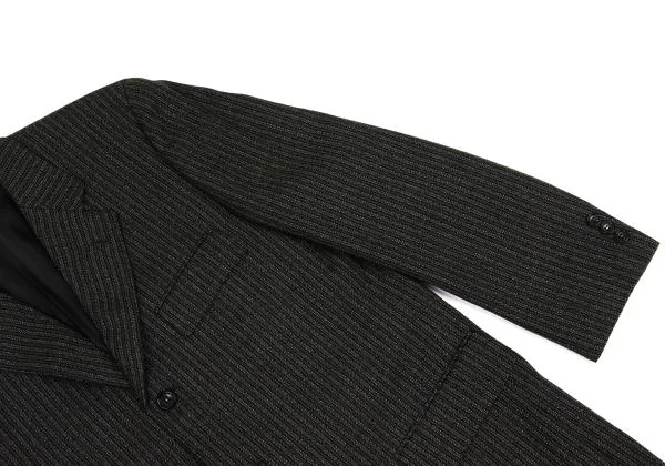 COMME des GARCONS HOMME Wool Striped Weave Jacket & Pants K-159831_005
