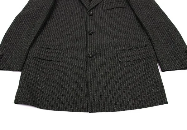 COMME des GARCONS HOMME Wool Striped Weave Jacket & Pants K-159831_007