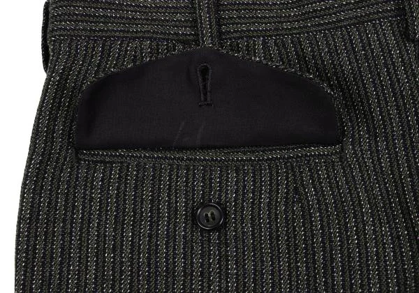 COMME des GARCONS HOMME Wool Striped Weave Jacket & Pants K-159831_018