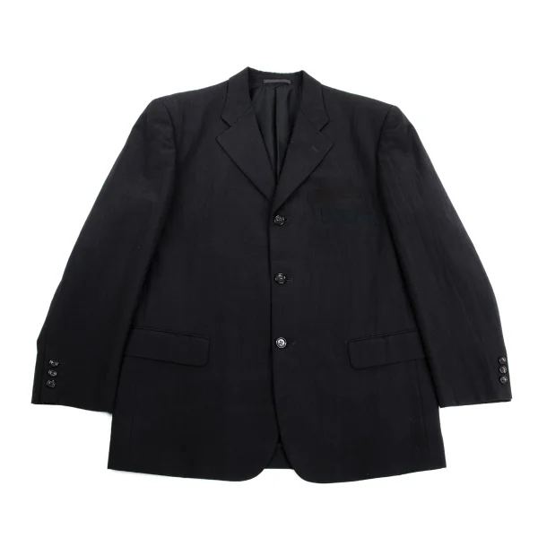 COMME des GARCONS HOMME Color Pocket Design Jacket Grey M K-159832_001