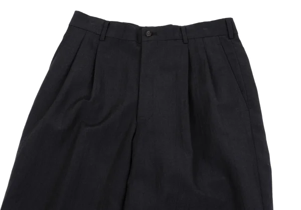 COMME des GARCONS HOMME Wool Tuck Pants K-159833_002