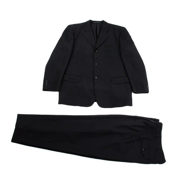 COMME des GARCONS HOMME Wool Tuck Pants K-159833_014