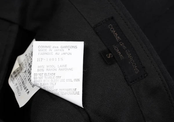 COMME des GARCONS HOMME Wool Tuck Pants K-159833_015