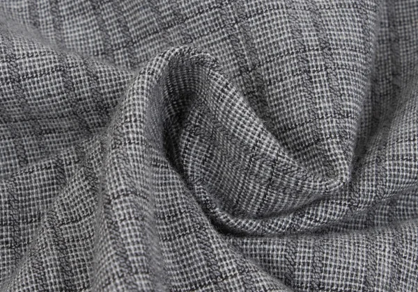 COMME des GARCONS HOMME Wool Cotton Check Woven Jacket K-159835_015