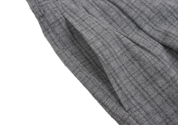 COMME des GARCONS HOMME Wool Cotton Check Woven Pants K-159836_005