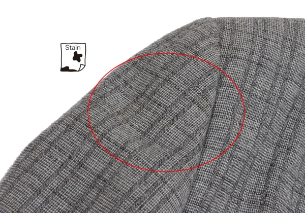 COMME des GARCONS HOMME Wool Cotton Check Woven Jacket & Pants K-159837_011