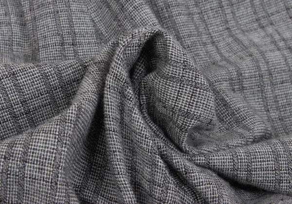 COMME des GARCONS HOMME Wool Cotton Check Woven Jacket & Pants K-159837_019