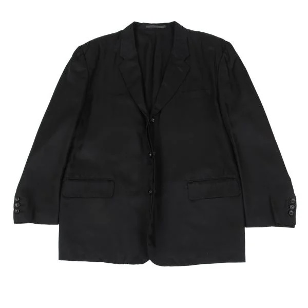 COMME des GARCONS HOMME Shiny Double Face Jacket Black M K-159838_001