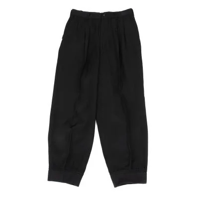 COMME des GARCONS HOMME Shiny Hem Rib Pants