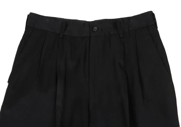 COMME des GARCONS HOMME Shiny Hem Rib Pants K-159839_002
