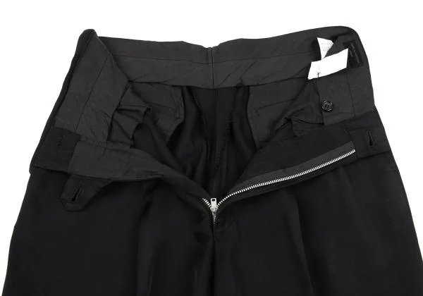 COMME des GARCONS HOMME Shiny Hem Rib Pants K-159839_005