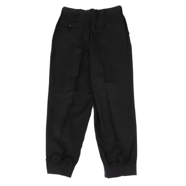 COMME des GARCONS HOMME Shiny Hem Rib Pants K-159839_010