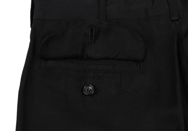 COMME des GARCONS HOMME Shiny Hem Rib Pants K-159839_011
