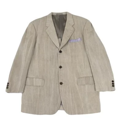 COMME des GARCONS HOMME Wool Blend Pigment Printed Jacket