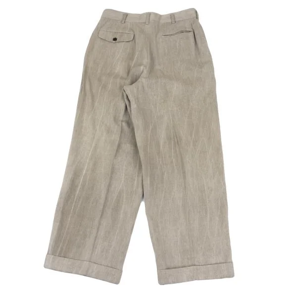 COMME des GARCONS HOMME Wool Blend Pigment Printed Pants K-159842_009