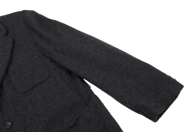 COMME des GARCONS HOMME Silk Blend Color Mix Knit Jacket K-159845_006